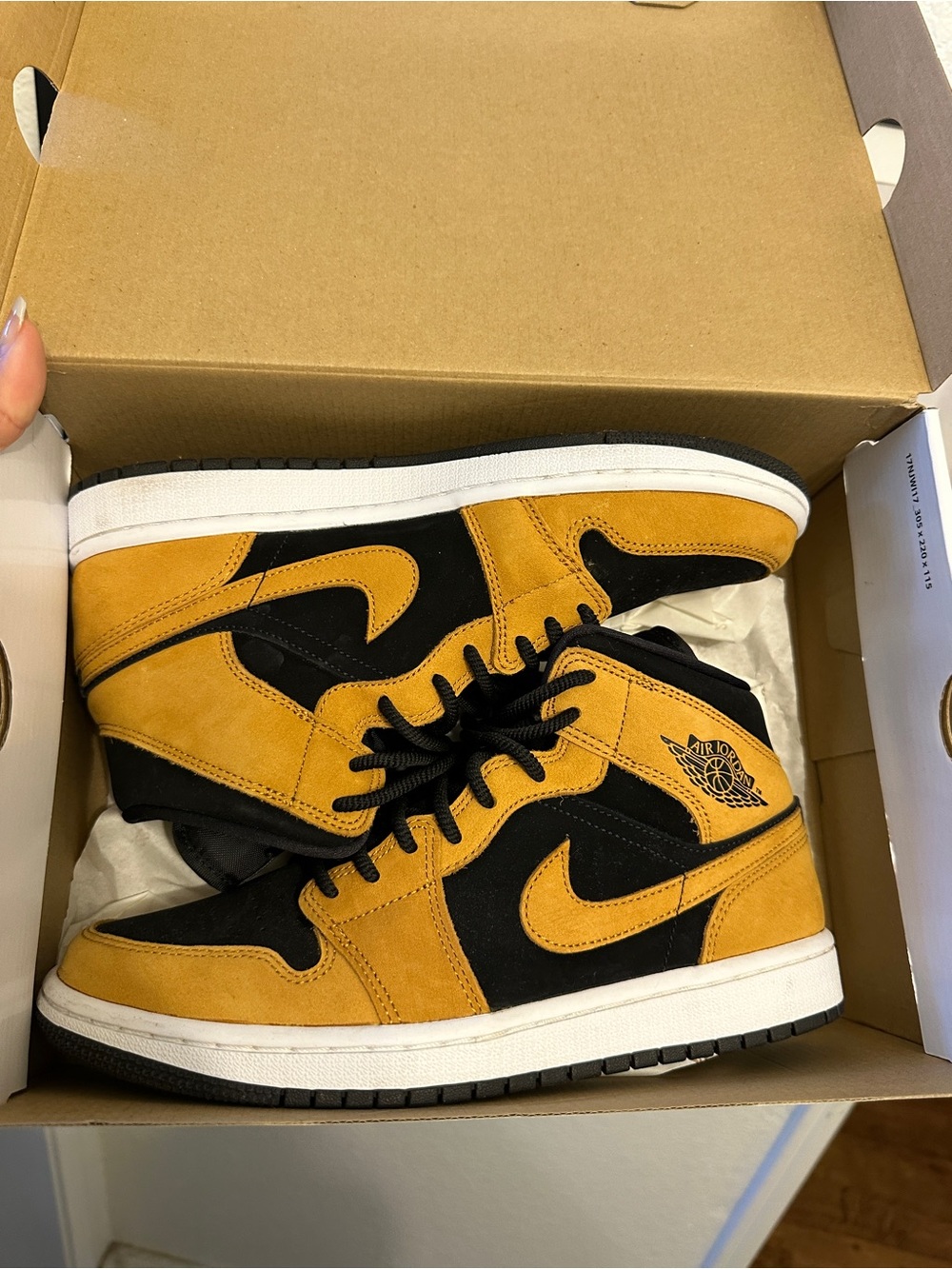 Jordan Mid-Top Sneakers Desert Ochre